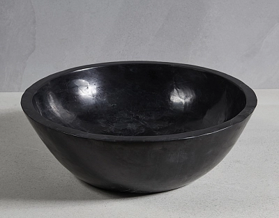 Раковина из окаменелого дерева 45х45х15