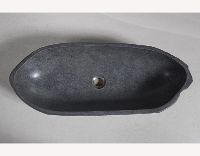 раковина из речного камня 78x31x16