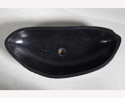 раковина из речного камня 82x36x15