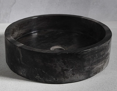 Раковина из окаменелого дерева 40x40x11