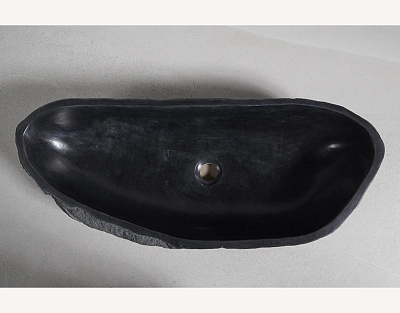 раковина из речного камня 80x31x16